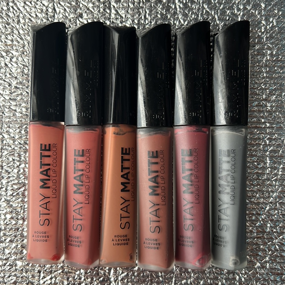 Rimmel Liquid Lipstick Bundle 6